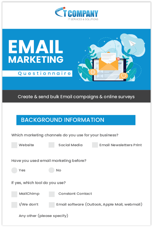 Email Questionnaire